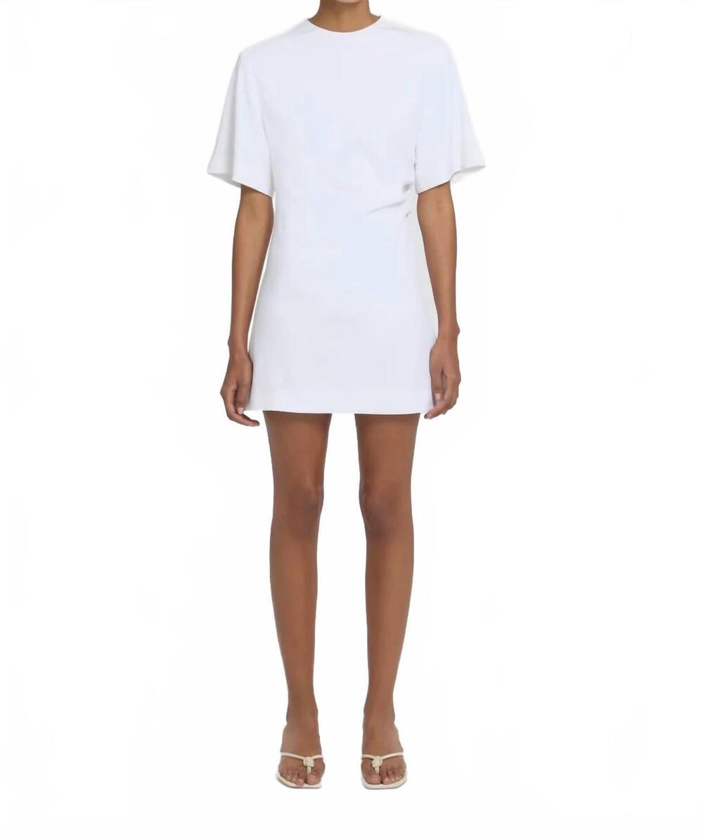 NEW VIKTORIA & WOODS snowbird mini dress in ivory